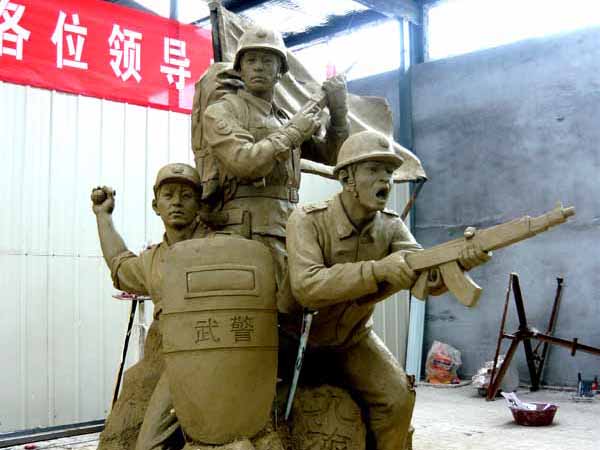 雕塑|主题雕塑|军营雕塑